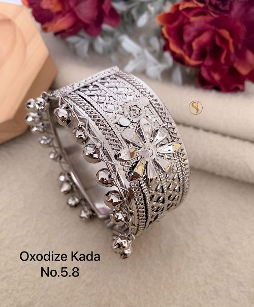 Designer Oxidised Navratri Special Kada Wholesale Price In Surat
